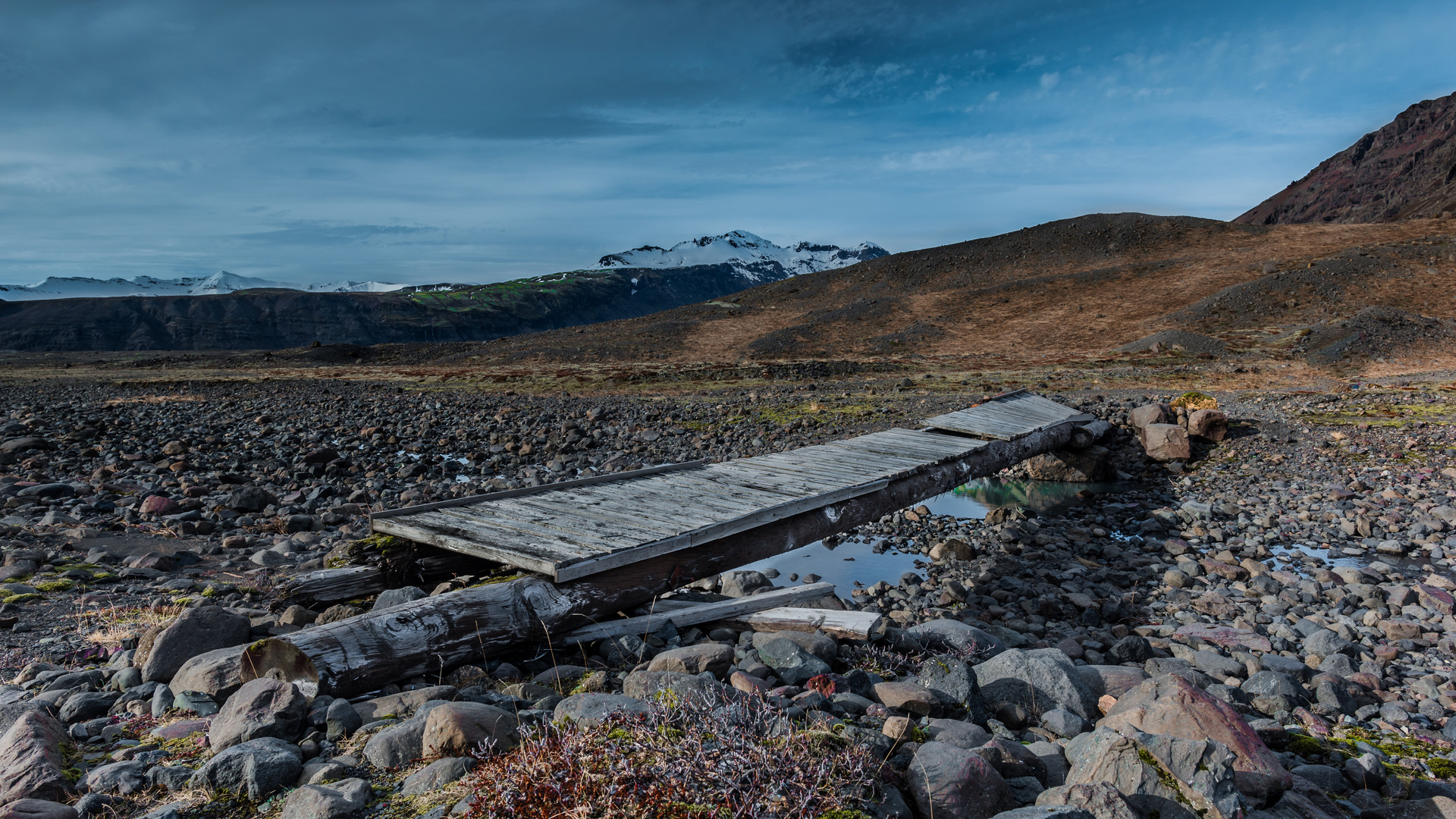 Brücke in Island