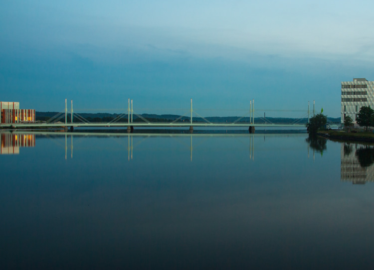 Brücke in Jönköping, Schweden
