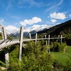 Brücke in Klosters, Schweiz