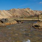 Brücke in Landmannalaugar