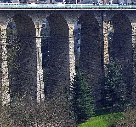 Brücke in Luxemburg Stadt