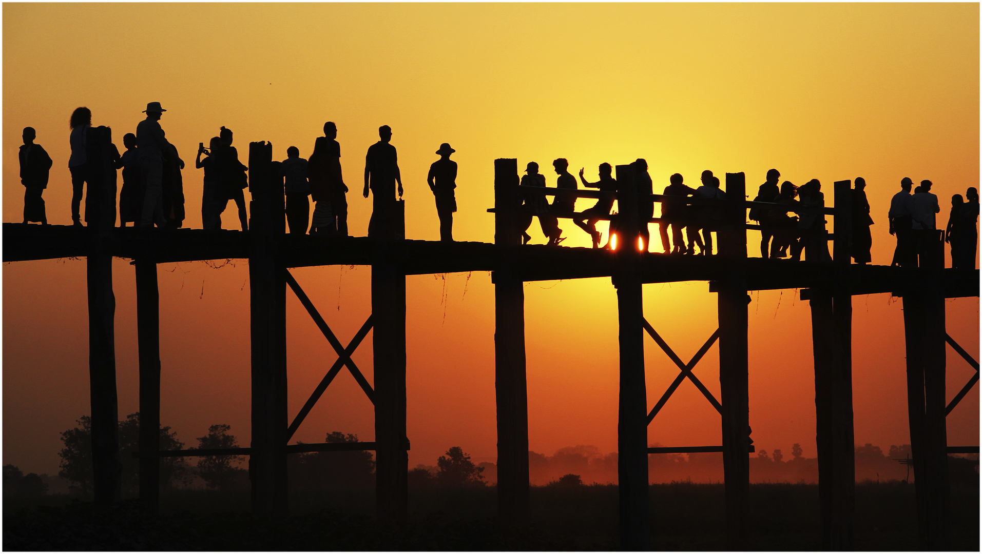 Brücke in Myanmar