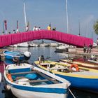 Brücke in Pink