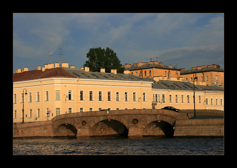 Brücke in Sankt Petersburg