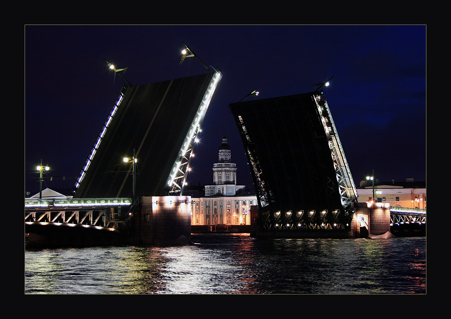 Brücke in Sankt Petersburg