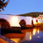 Brücke in Silves by night