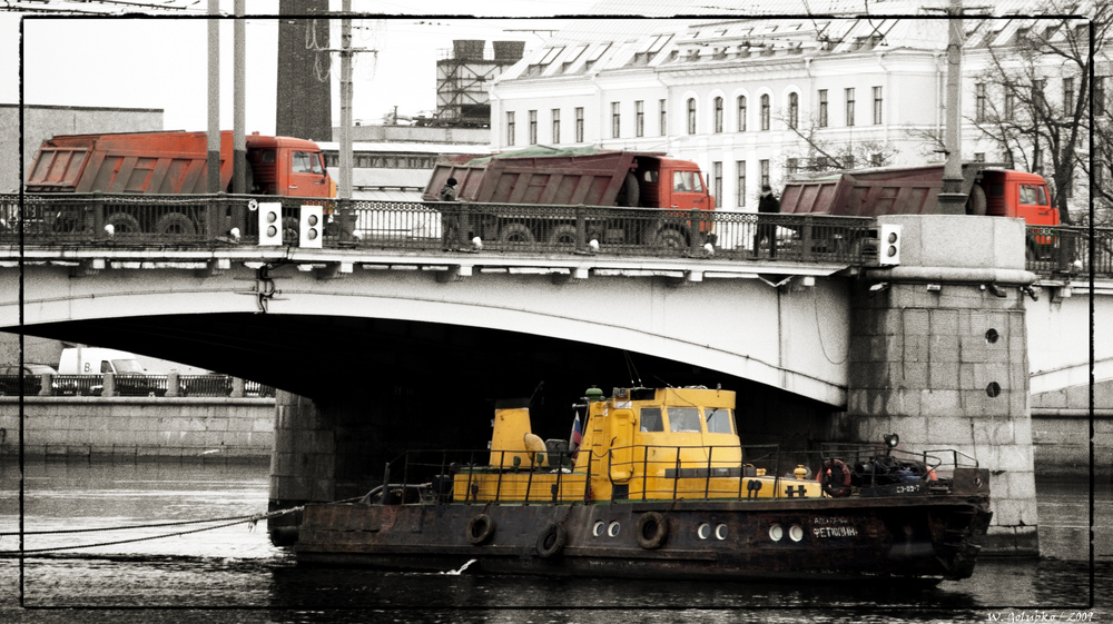 Brücke in St Petersburg