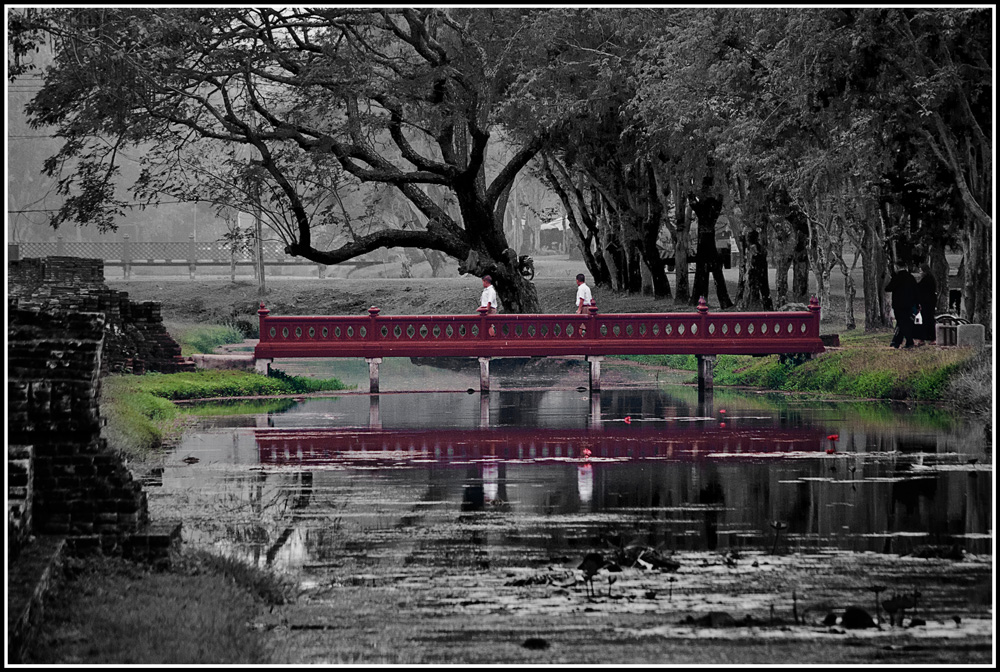 Brücke in Sukhothai