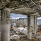 Brücke in Tromsoe zur Eismeerkathedrale