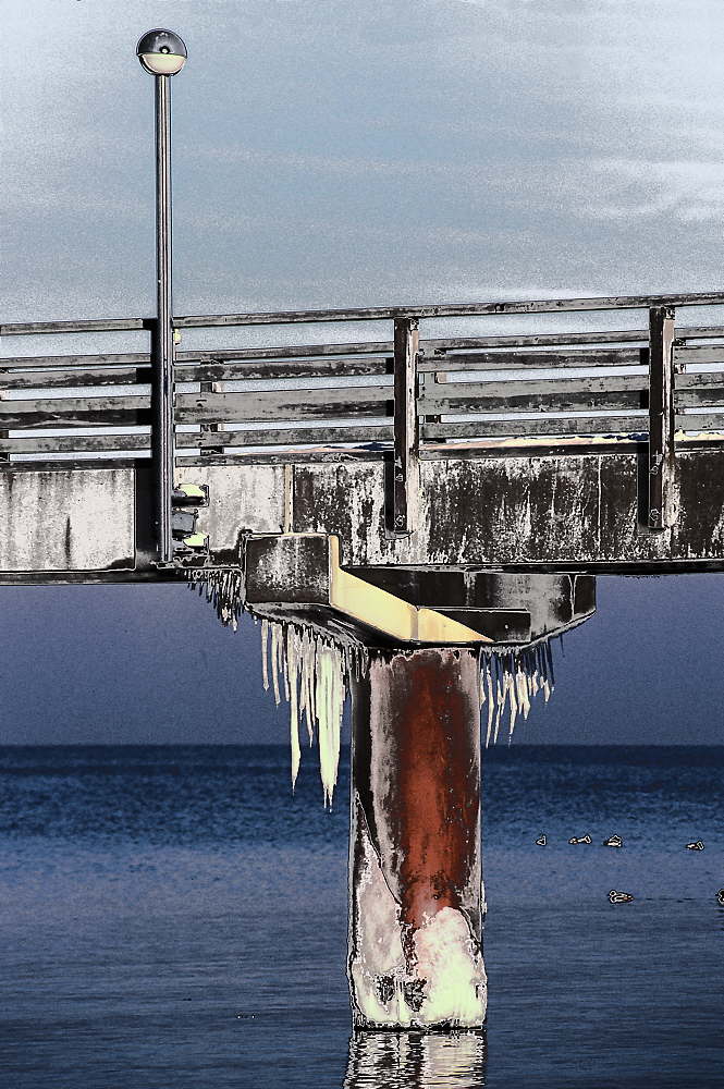 Brücke in Zingst auf Rügen