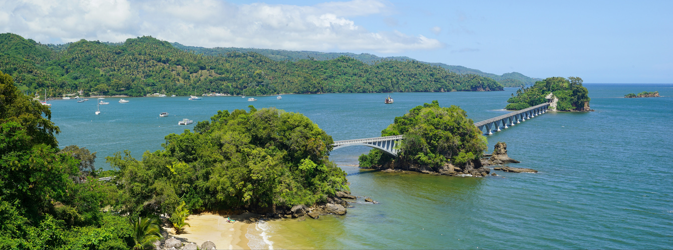 Brücke ins "Nichts", St. Barbara, Samana, Dominikanische Republik