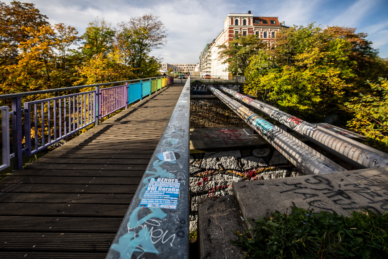 Brücke Karl-Heine-Kanal ('Malerviertel') 