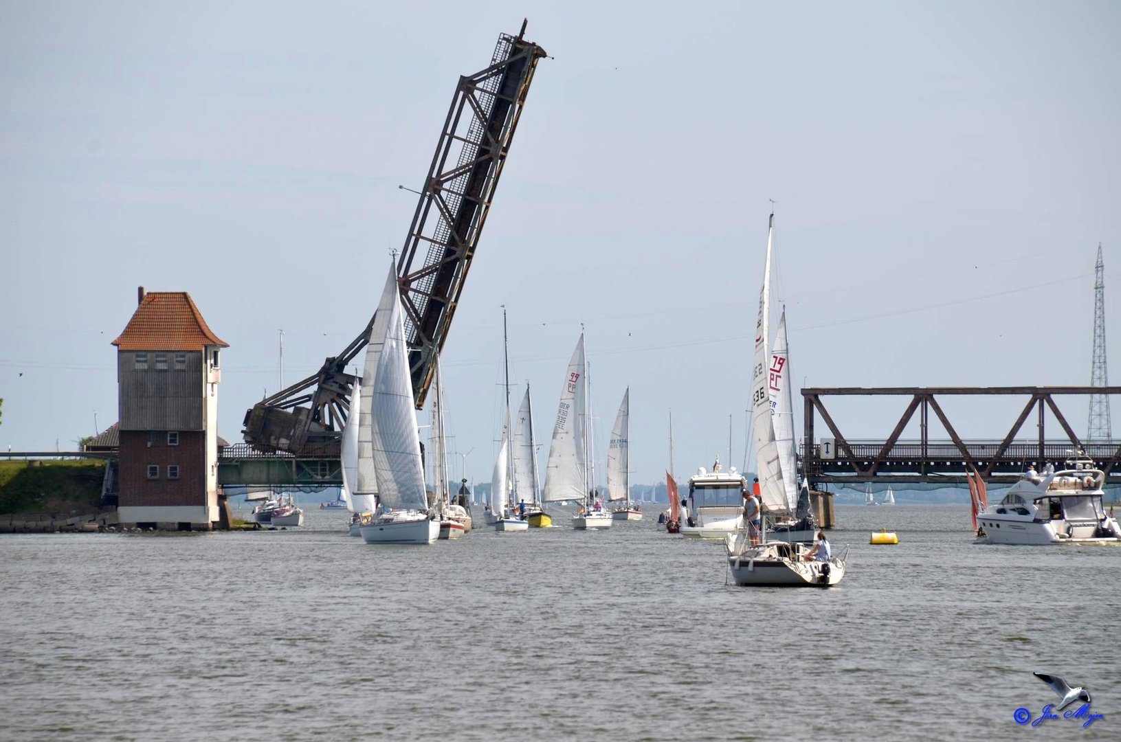 Brücke Lindaunis über die Schlei