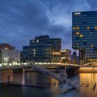 Brücke Medienhafen Düsseldorf 05/2013