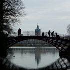 Brücke mit Blick auf Schloss Charlottenburg