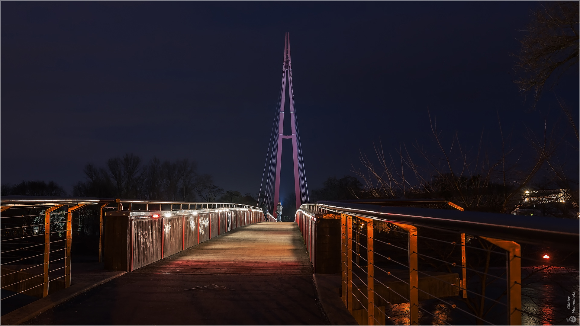 Brücke mit Fotografen