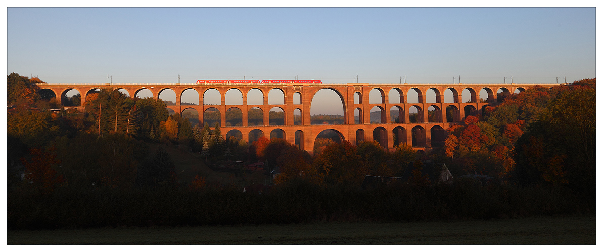 Brücke mit Schatten