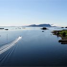 Brücke nach Kalvåg Seeseite