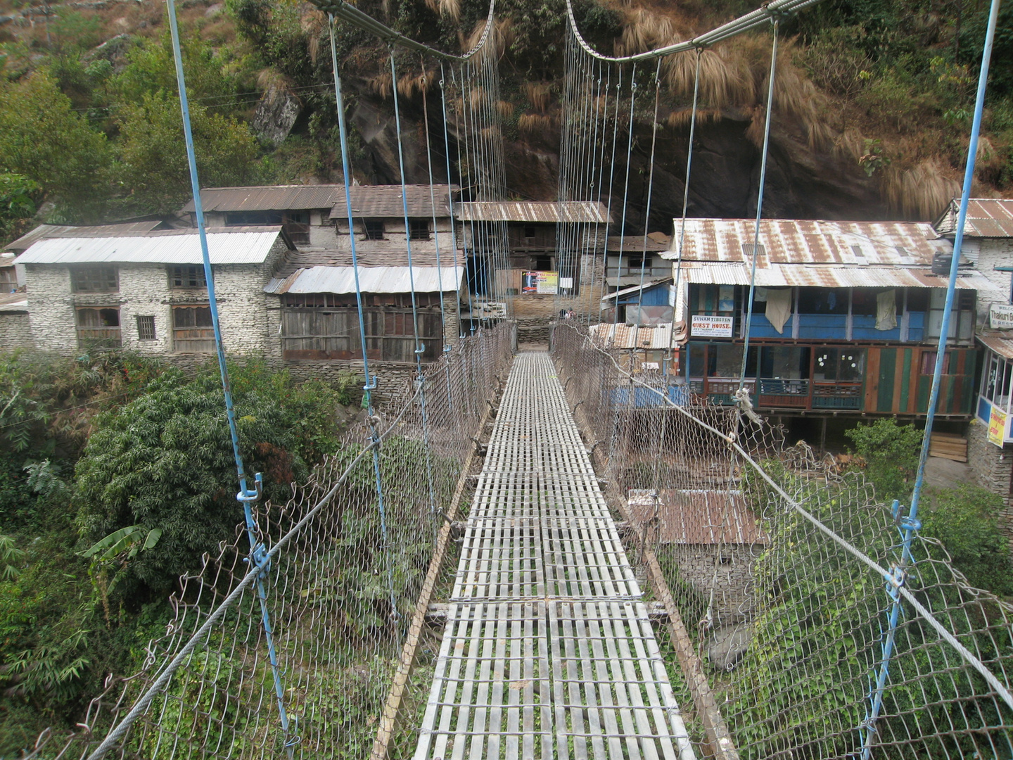 Brücke nach Syange