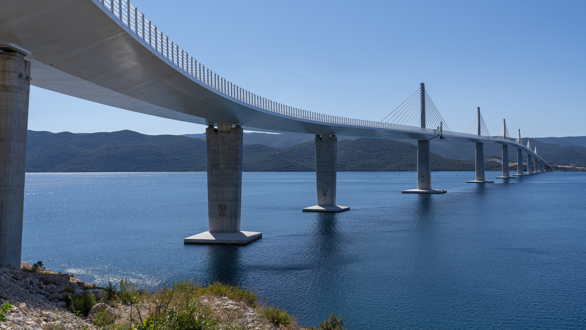 Brücke Pelješac