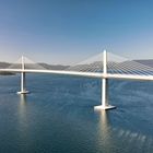 Brücke Peljeski most (Kroatien)