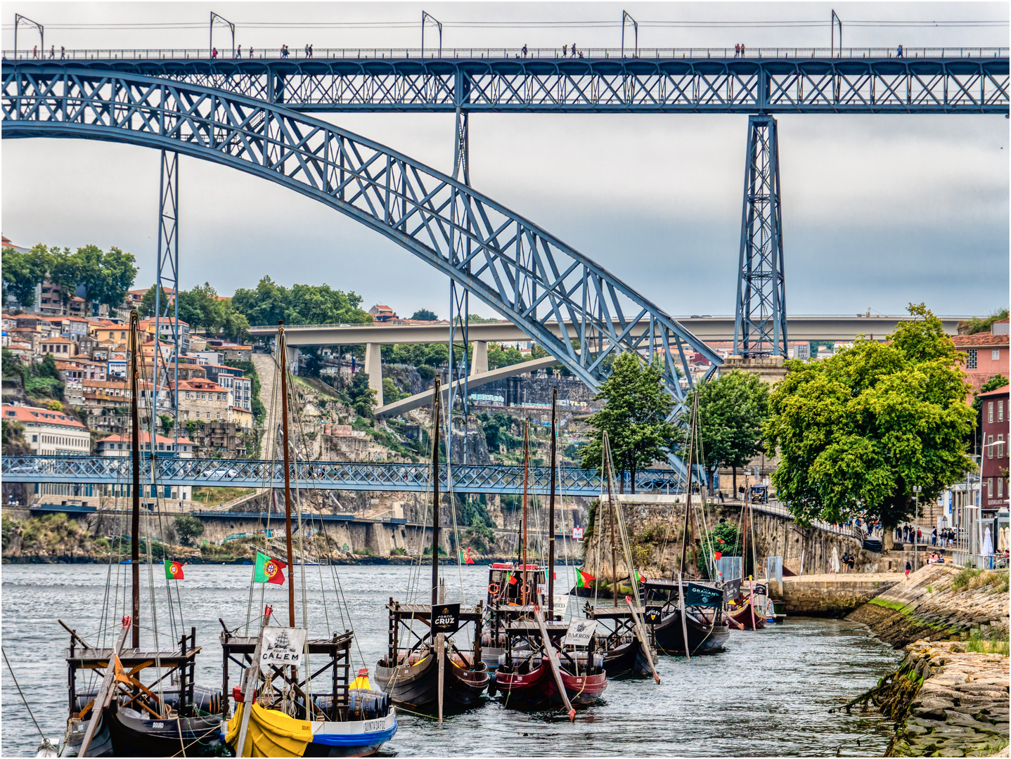 Brücke Ponte Luiz I Douro 