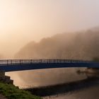 Brücke Remlingrade im Nebel