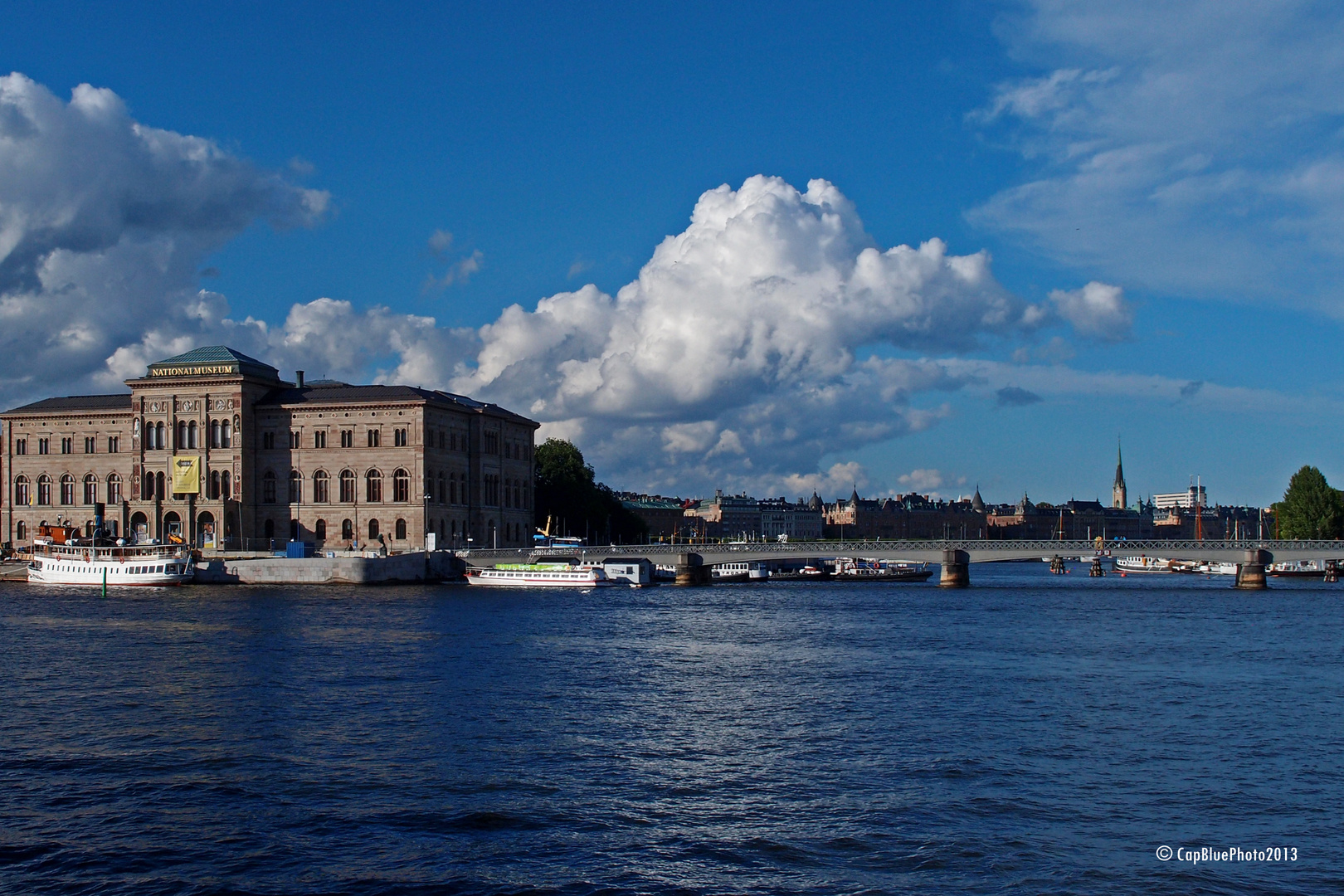 Brücke Skeppsholmbron auf Skeppsholmen