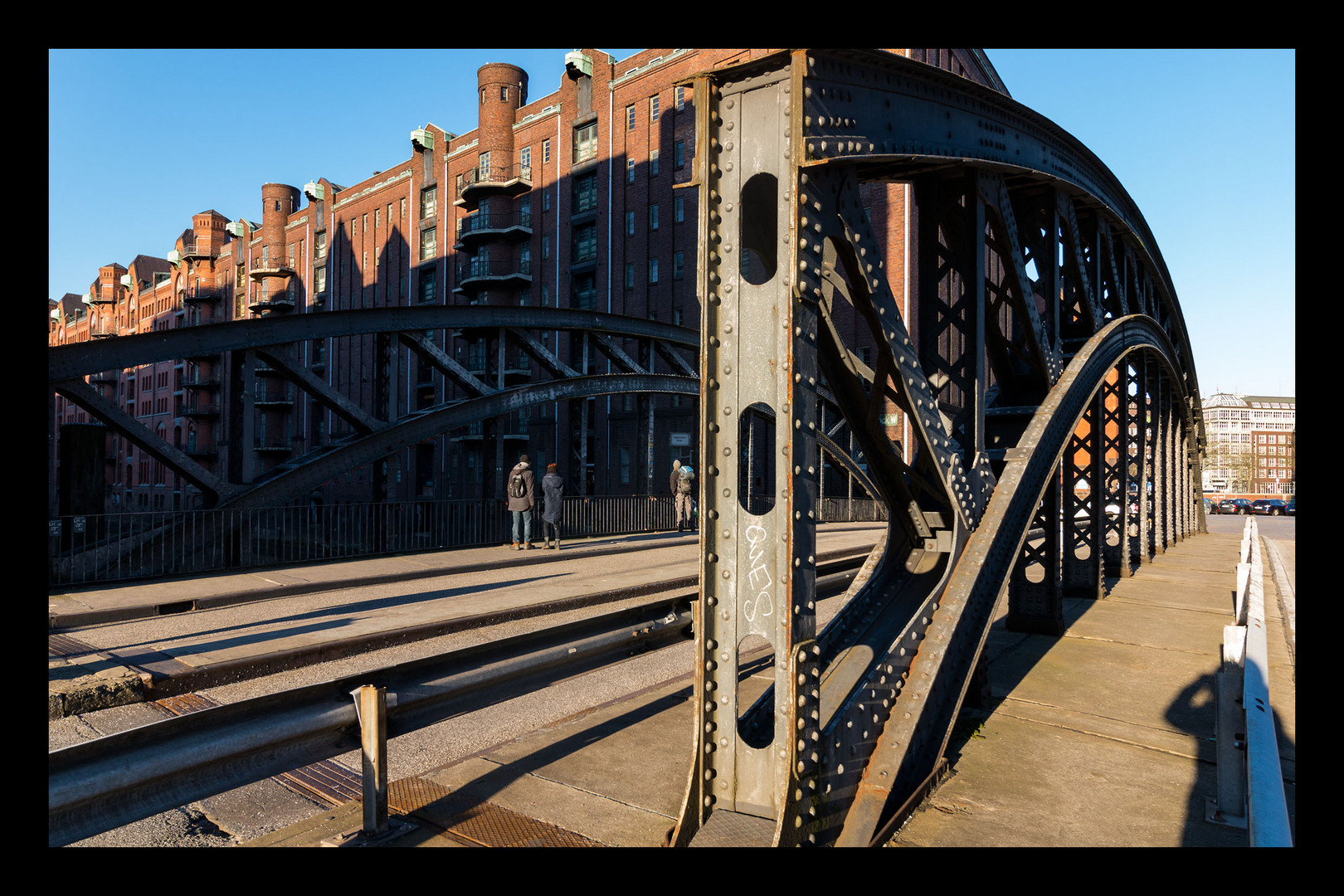 Brücke Speicherstadt Hamburg 