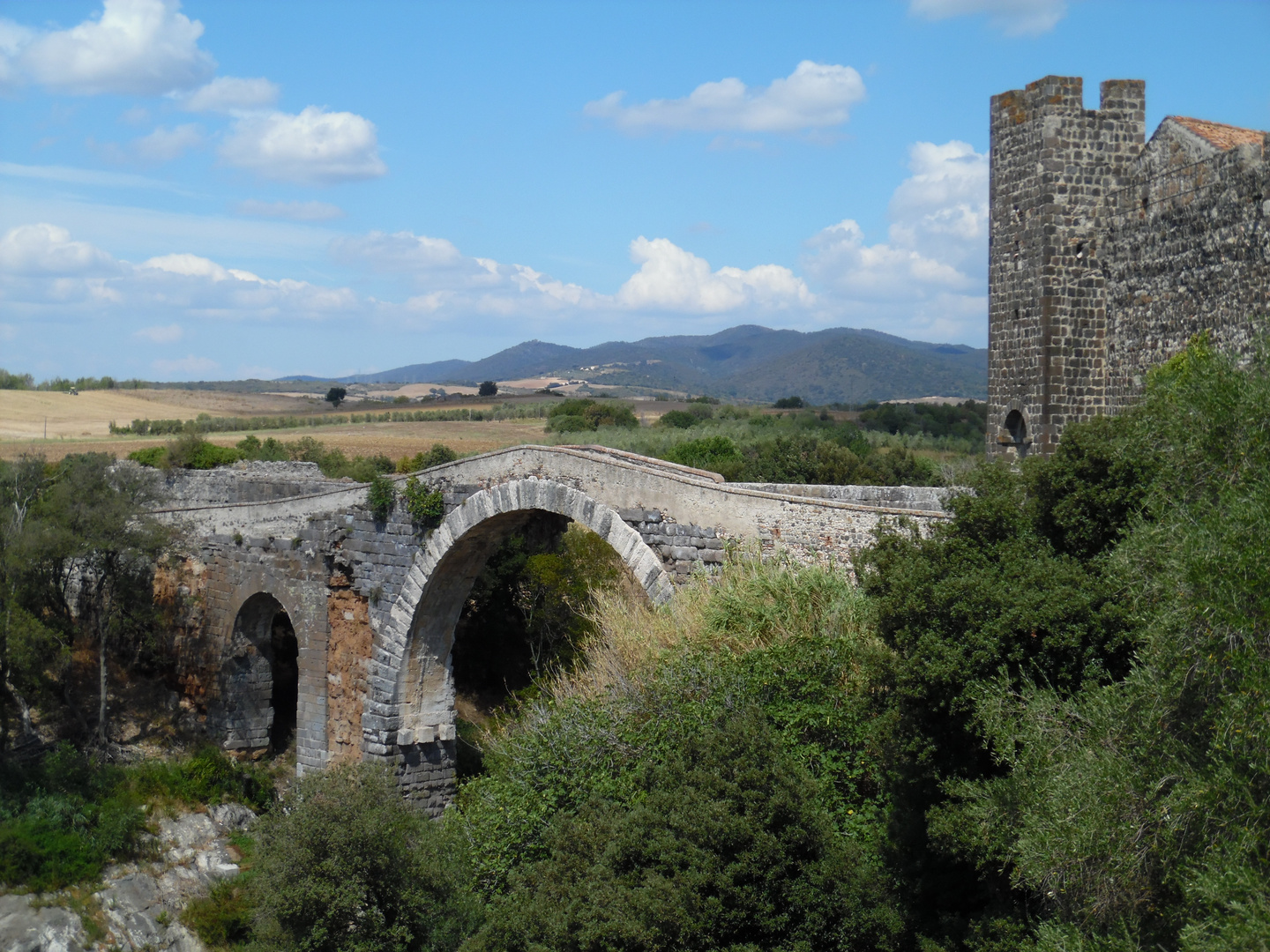 Brücke Toskana September 2016