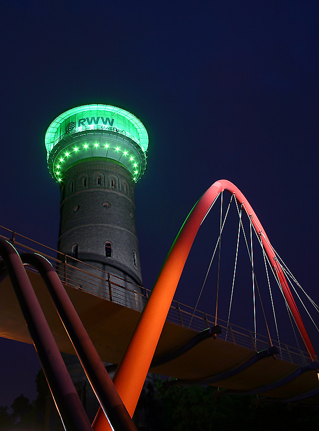 Brücke trifft Wasserturm - 2. Versuch