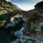 Brücke über den Asco in Korsika