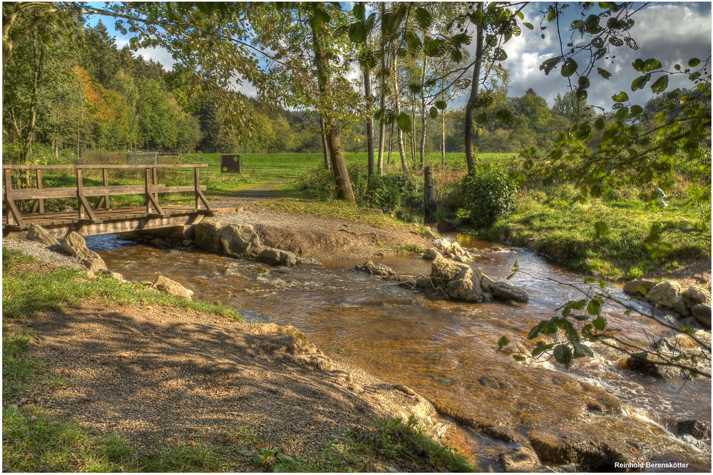 Brücke über den Bieberbach