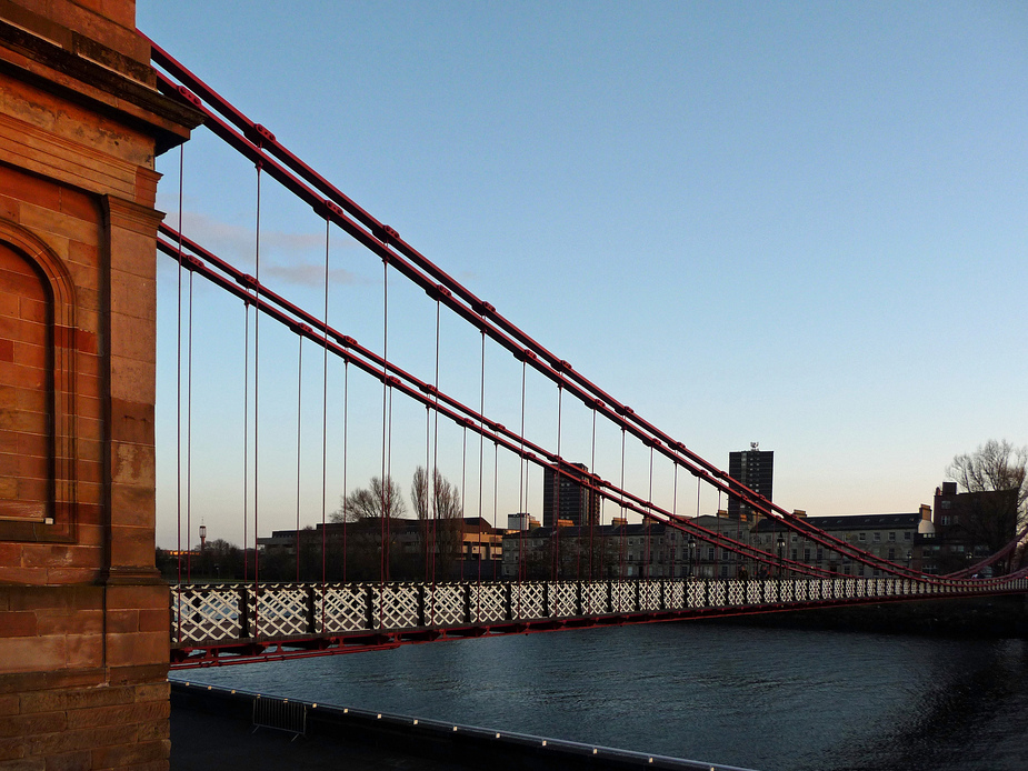 Brücke über den Clyde