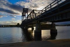 Brücke über den Clyde River