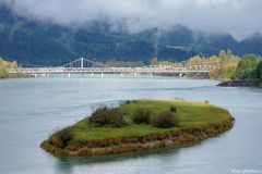 Brücke über den Columbia River in Revelstoke