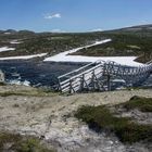 Brücke über den Festningstjønne