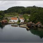 Brücke über den Fjord