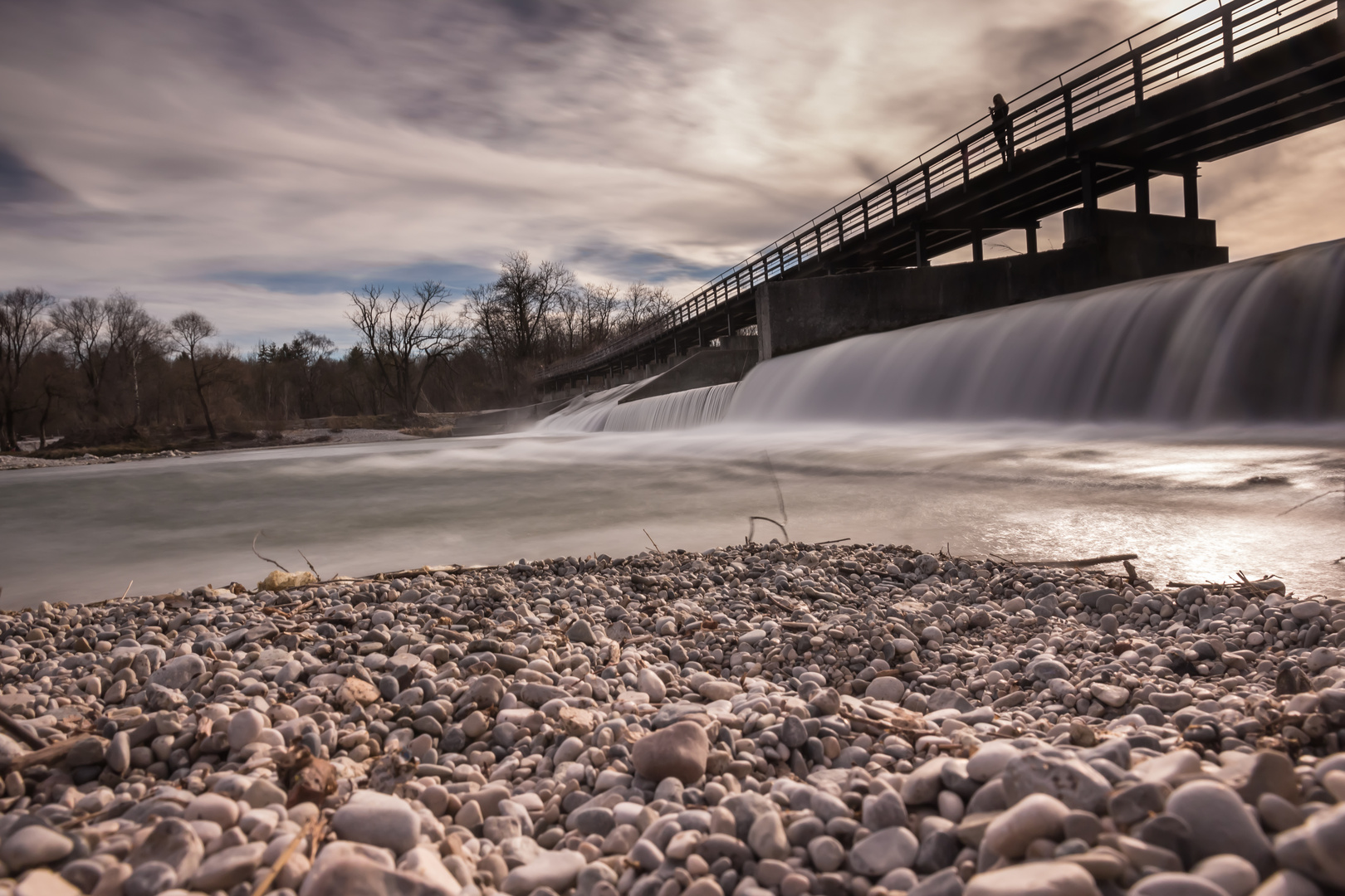 Brücke über den Flaucher