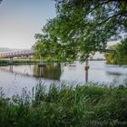 Brücke über den Fluss