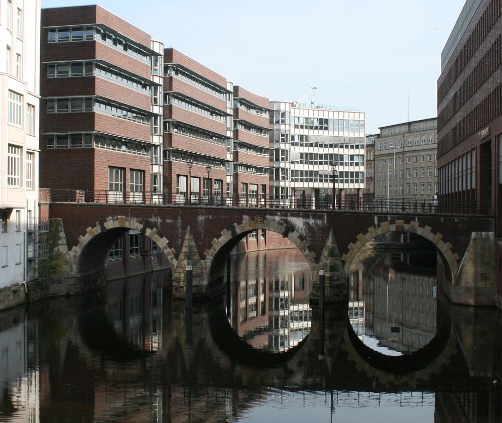 Brücke über den Herrengrabenfleet