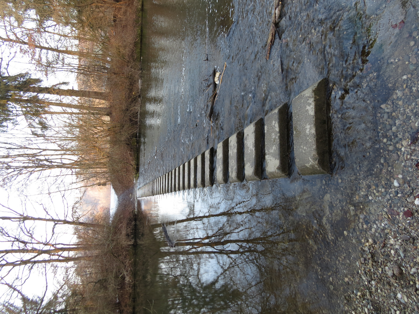 "Brücke" über den Isen