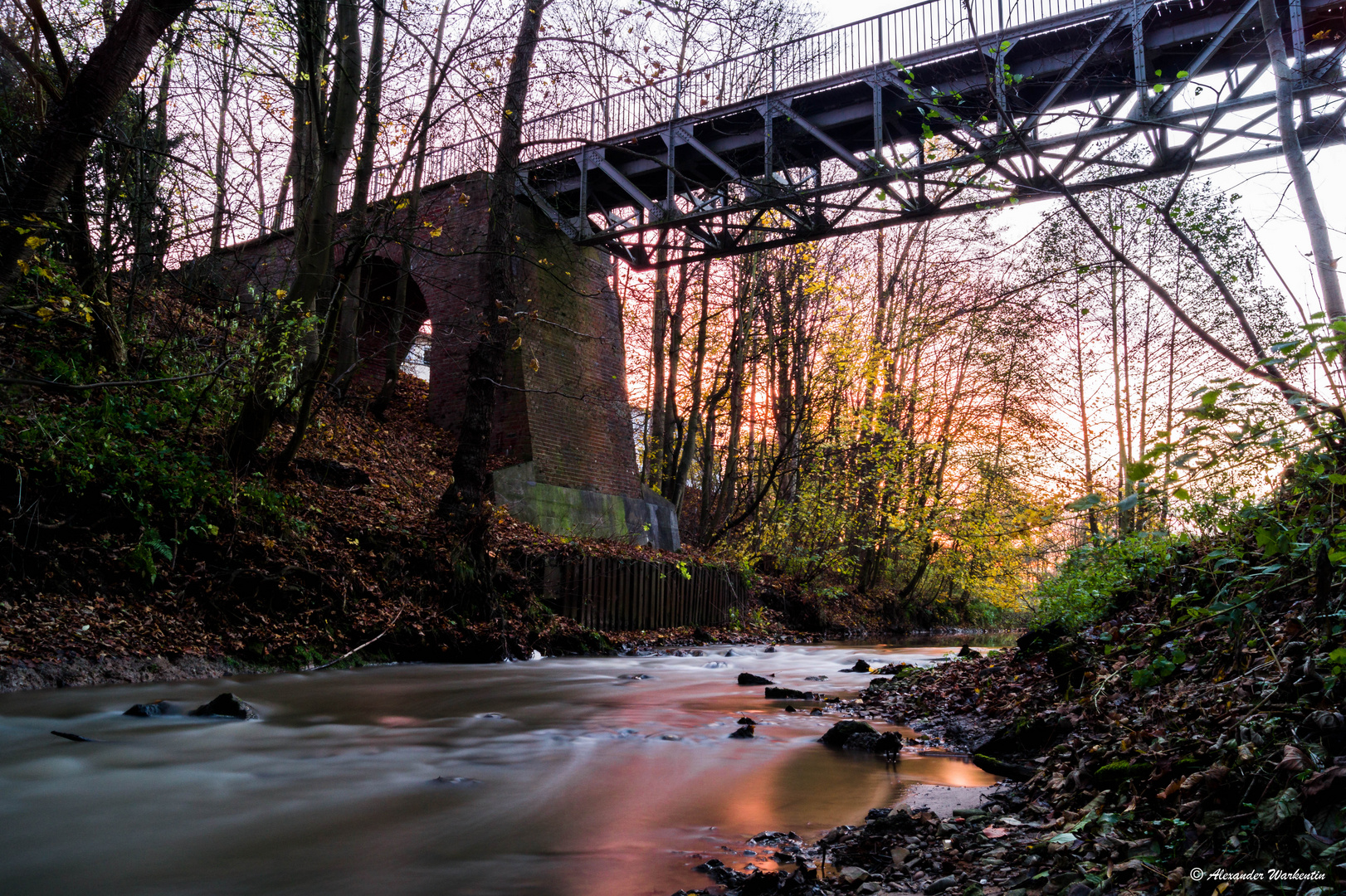 Brücke über den Johannisbach in Bielefeld