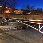 Brücke über den Karl Heine Kanal in Leipzig