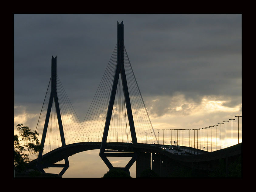 Brücke über den Köhlbrand - Hamburg