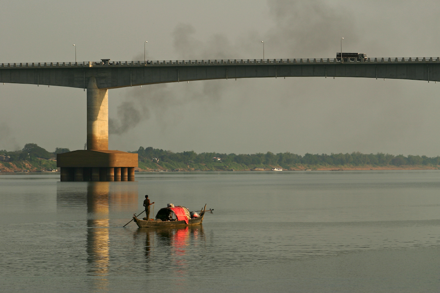 Brücke über den Mekong