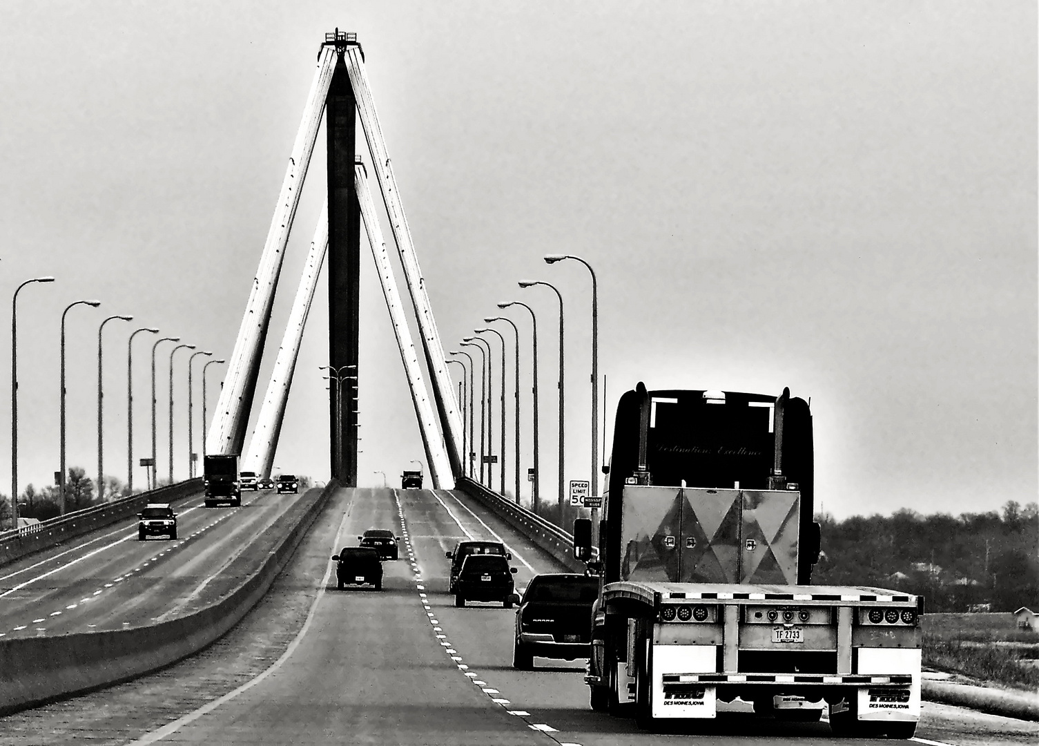 Brücke über den Mississippi