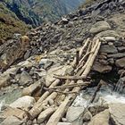 Brücke über den Modi Khola auf dem A.B.C. Trek