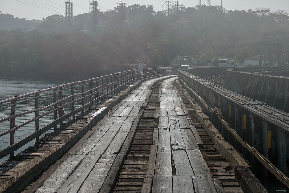 Brücke über den Rio Chagres...