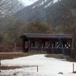 Brücke über den Rotten ( Rhone )